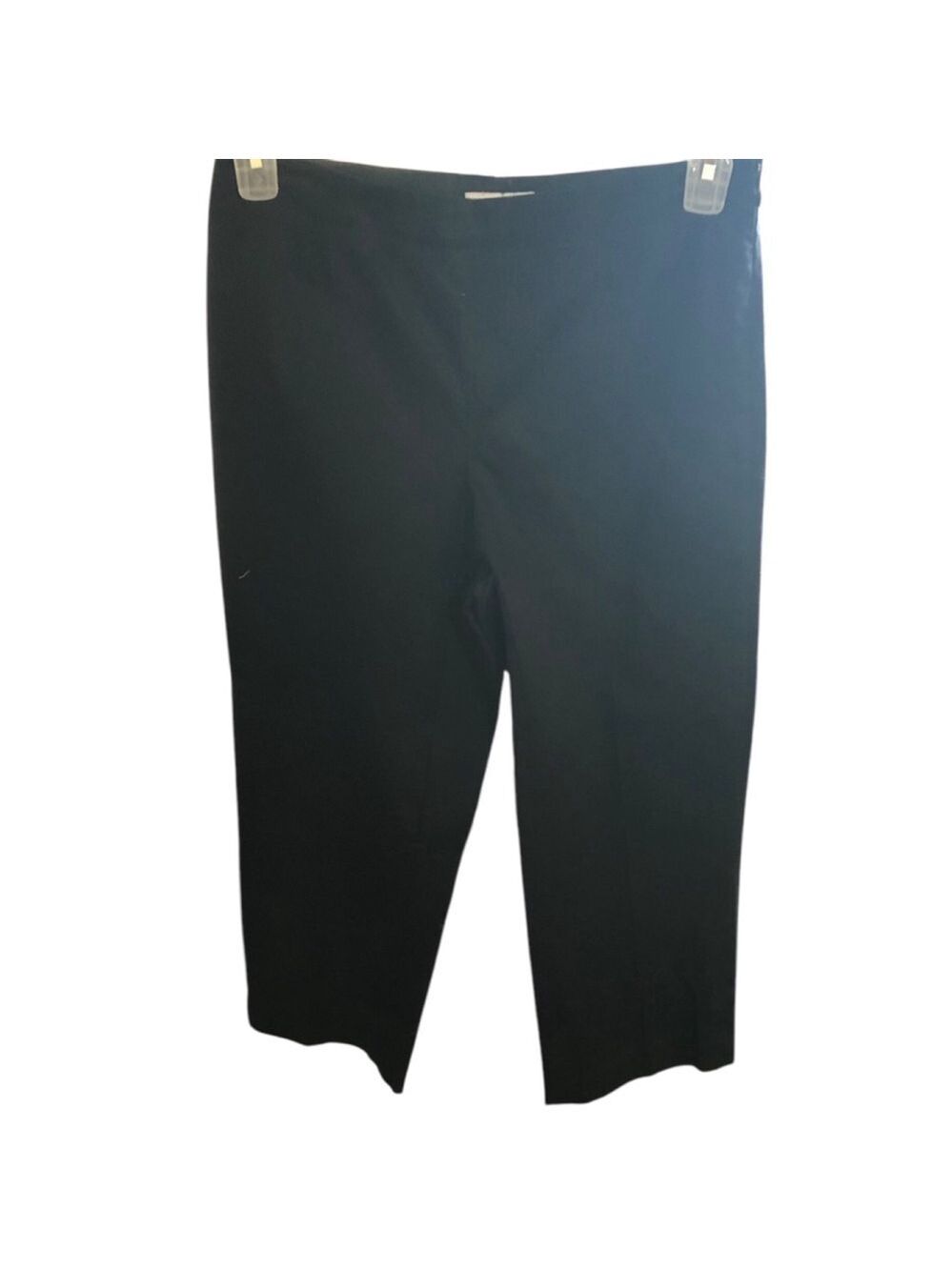 Liz Claiborne Black Cropped Pants Capri Size 6